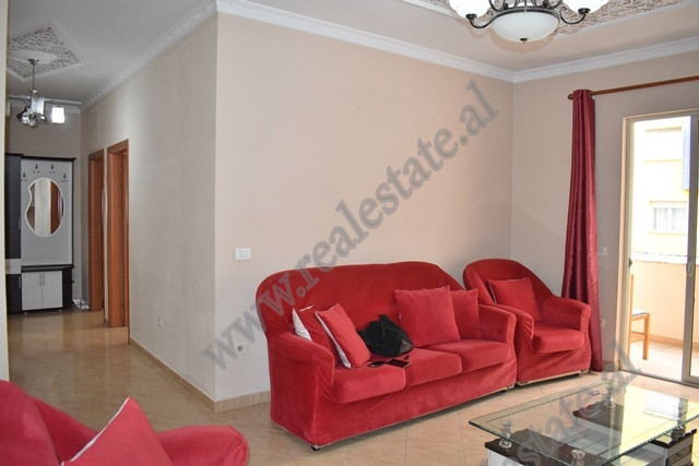 Two bedroom apartment for rent in Kastriotet street in Tirana.
The apartment it is positioned on th